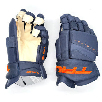 True Catalyst Pro - Gants Pro Stock (bleu marine/orange)
